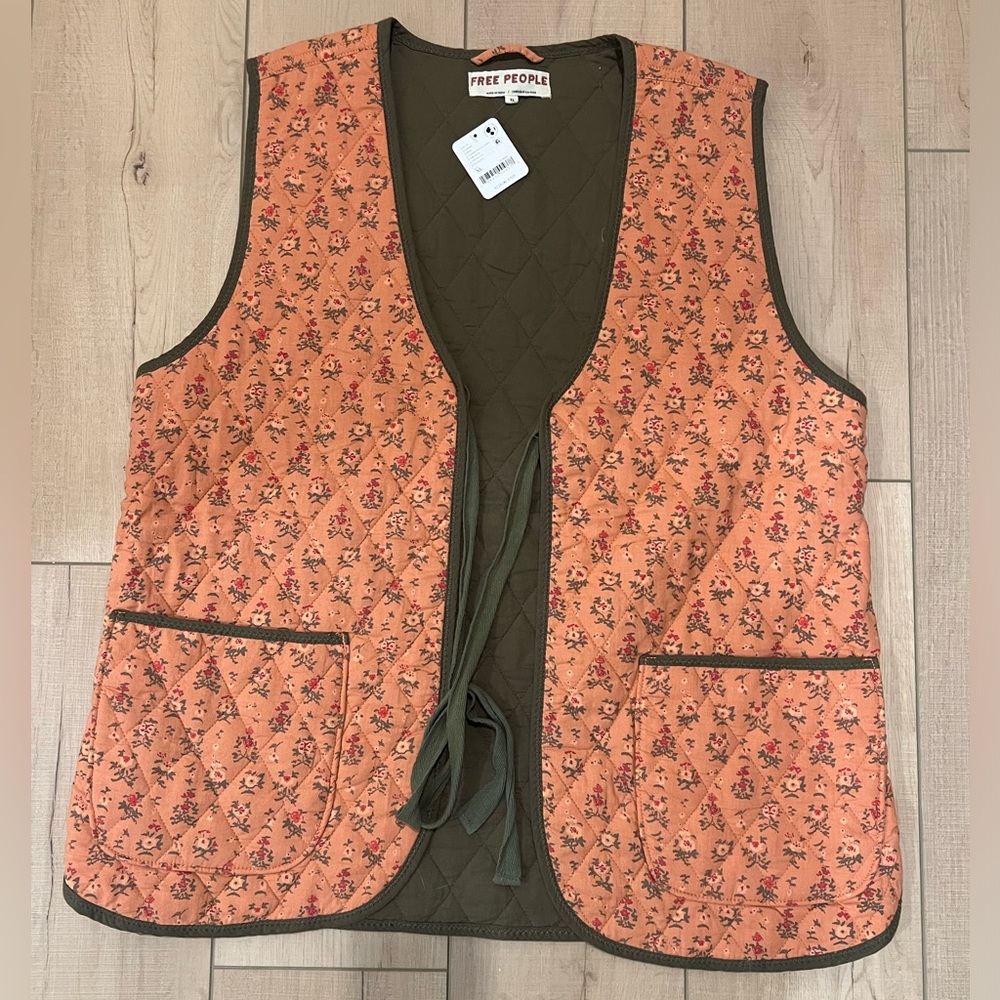 Free People Quilted Vest